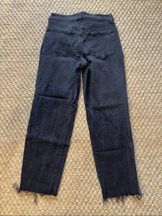 Black Distressed Jeans - Modern Slim Fit - Picture 5 of 5